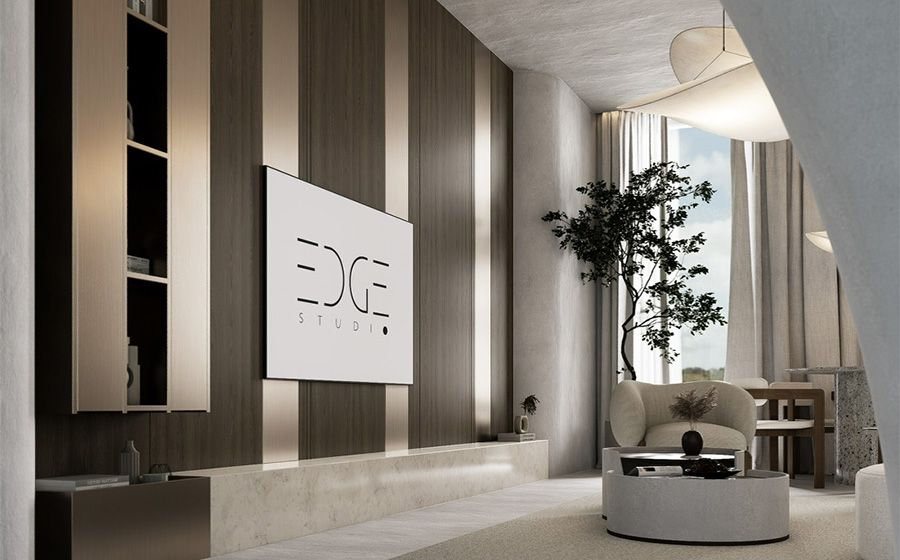 URBANline - EDGE studio - parapety z porcelánovej kameniny